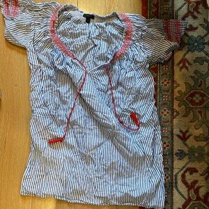 Jcrew linen swimsuit cover up, xs